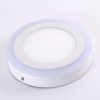 LED 9W (6W+3W) Surface Round PBG Colour Ceiling Light - 3D Effect - Image 2