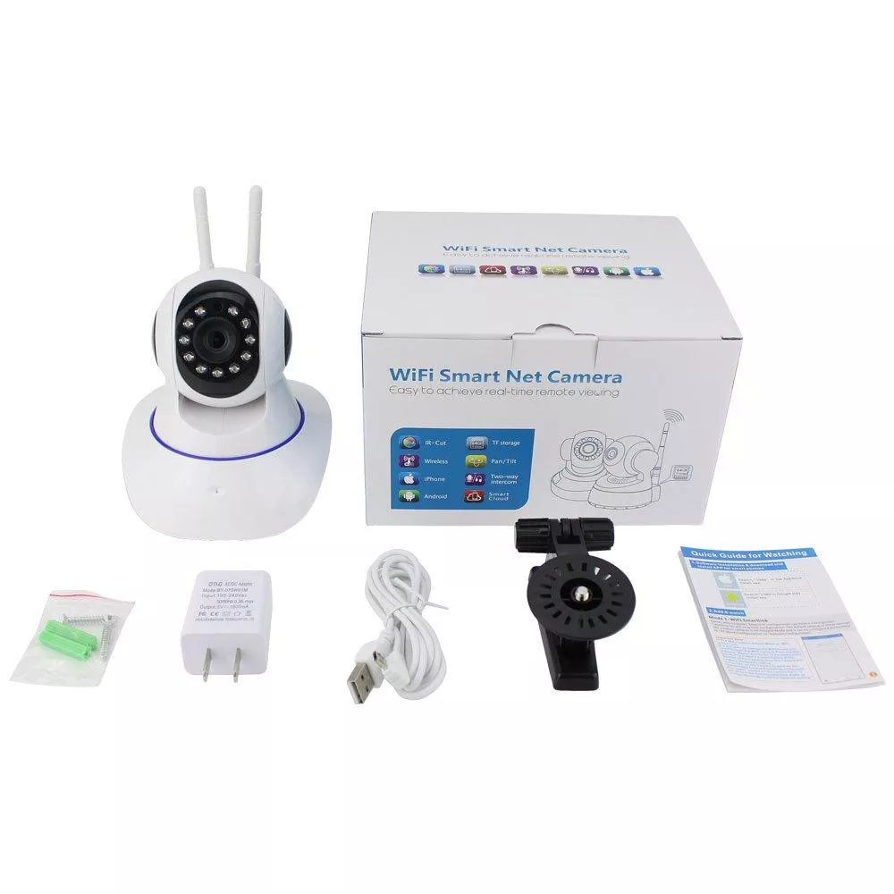 V380 1080P WiFi IP Camera 360° Three Antenna 2MP Night Vision CCTV 2 V380 Pro 1080P WiFi IP Camera 360° Three Antenna 2MP Night Vision CCTV