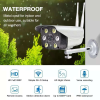 V380 PRO K6 Waterproof Night Vision Outdoor Full HD Wifi Camera