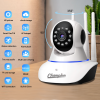 V380 Pro 1080P WiFi IP Camera 360° Three Antenna 2MP Night Vision CCTV