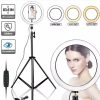 Photo LED Selfie Stick Ring Fill Light 12 inch