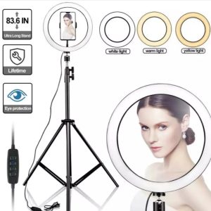 Photo LED Selfie Stick Ring Fill Light 12 inch