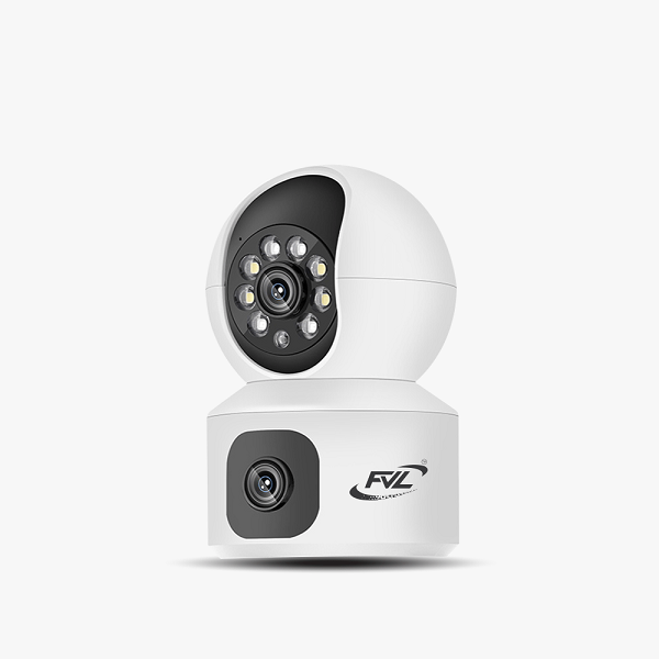 Dual-Lens PTZ WiFi IP Camera - 360° Smart Home Security CC Camera 2 Dual-Lens PTZ WiFi IP Camera - 360° Smart Home Security CC Camera - Image 2