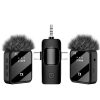 F11-2 (3 in 1) Collar Wireless Dual Microphone
