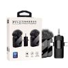 F11-2 (3 in 1) Professional Wireless Dual Microphone Lapel Lavalier microphone - Image 6