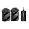 F11-2 (3 in 1) Professional Wireless Dual Microphone Lapel Lavalier microphone - Image 3