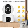 Dual-Lens PTZ WiFi IP Camera – 360°