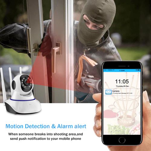V380 1080P WiFi IP Camera 360° Three Antenna 2MP Night Vision CCTV 4 V380 Pro 1080P WiFi IP Camera 360° Three Antenna 2MP Night Vision CCTV