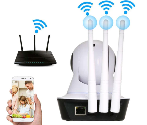 V380 1080P WiFi IP Camera 360° Three Antenna 2MP Night Vision CCTV 3 V380 Pro 1080P WiFi IP Camera 360° Three Antenna 2MP Night Vision CCTV
