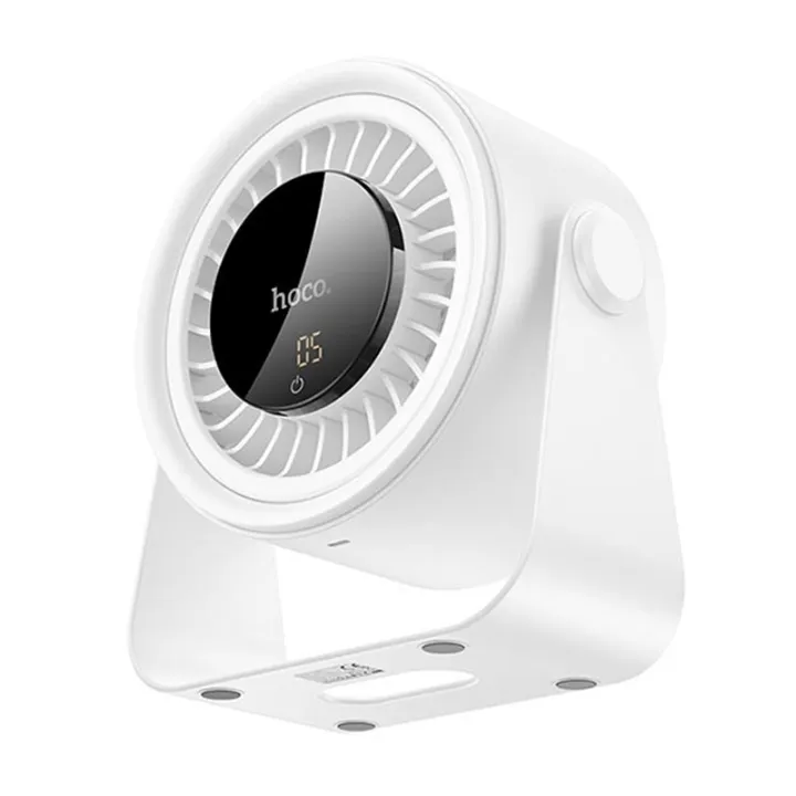 Hoco HX66 Desktop Circulating Fan – OutlDualet, High Airflow, Quiet & Compact Design 1 Hoco HX66 Desktop Circulating Fan – Dual Outlet, High Airflow, Quiet & Compact Design