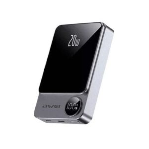 Awei P39K 10000mAh Magsafe Wireless Powerbank 20W PD Fast Charging Magnetic Power Bank