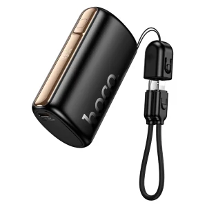 Hoco Q50 Victory 10000mAh PD20W Power Bank with Built-In USB-C Lightning Cable