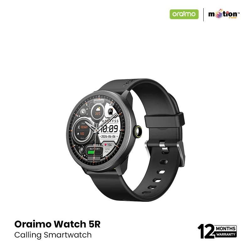 Oraimo Watch 5R HD Calling Smartwatch OSW-820 4 Oraimo Watch 5R HD Calling Smartwatch OSW-820 - Image 4
