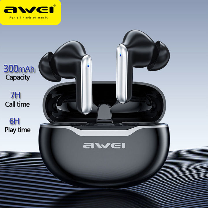 Awei T50 ENC True Wireless Bluetooth Earbuds 1 Awei T50 ENC True Wireless Bluetooth Earbuds