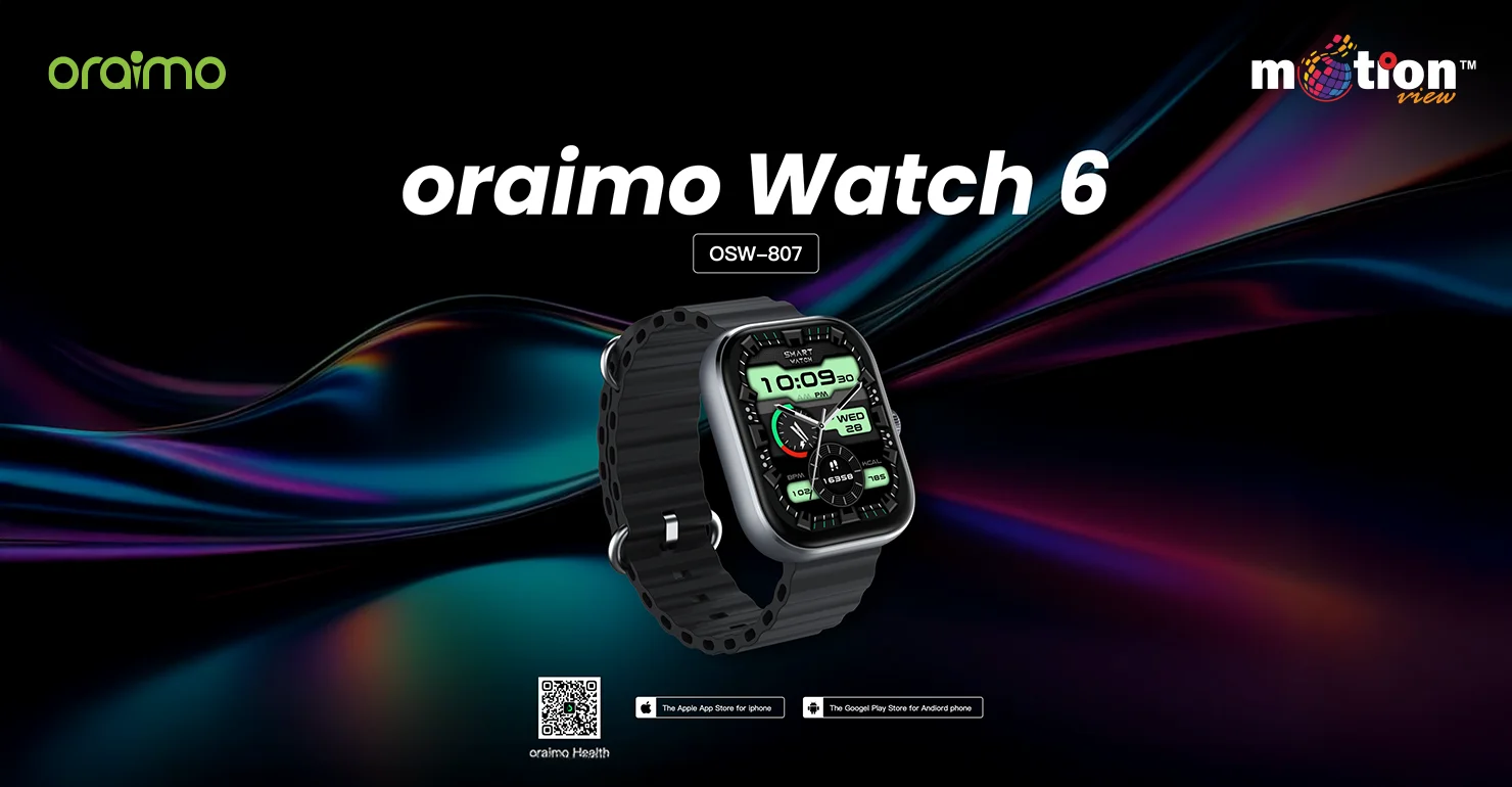 Oraimo Watch 6 (OSW-807) Smart Watch 4 Oraimo Watch 6 (OSW-807) Smart Watch - Image 4