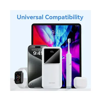 VENTION FHKB0 10000mAh LED Display Power Bank 3 VENTION FHKB0 10000mAh LED Display Power Bank - Image 3