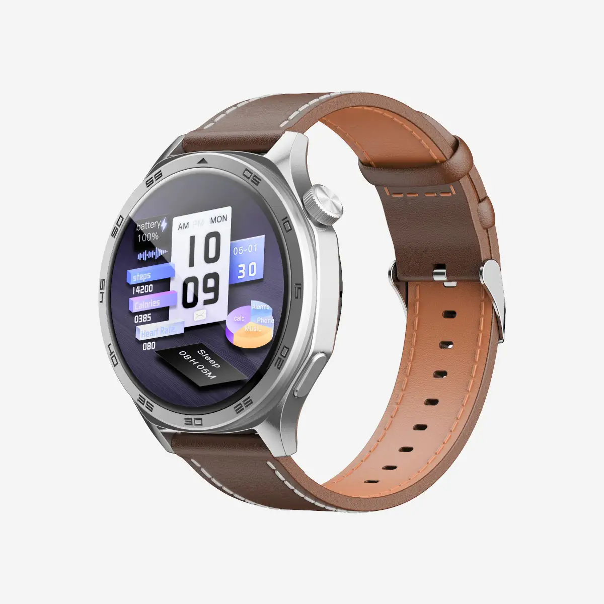 HAVIT M9063 Waterproof Wireless Calling Smart Watch (Silver) 3 HAVIT M9063 Waterproof Wireless Calling Smart Watch (Silver) - Image 3