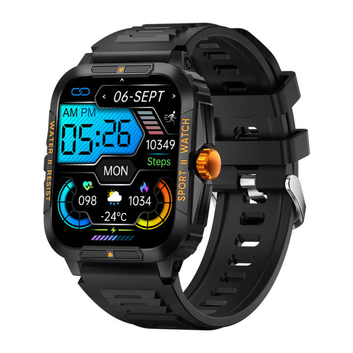COLMI P76 Military Smartwatch Bluetooth Calling Outdoor Sports 3ATM Waterproof 2 COLMI P76 Military Smartwatch Bluetooth Calling Outdoor Sports 3ATM Waterproof - Image 2