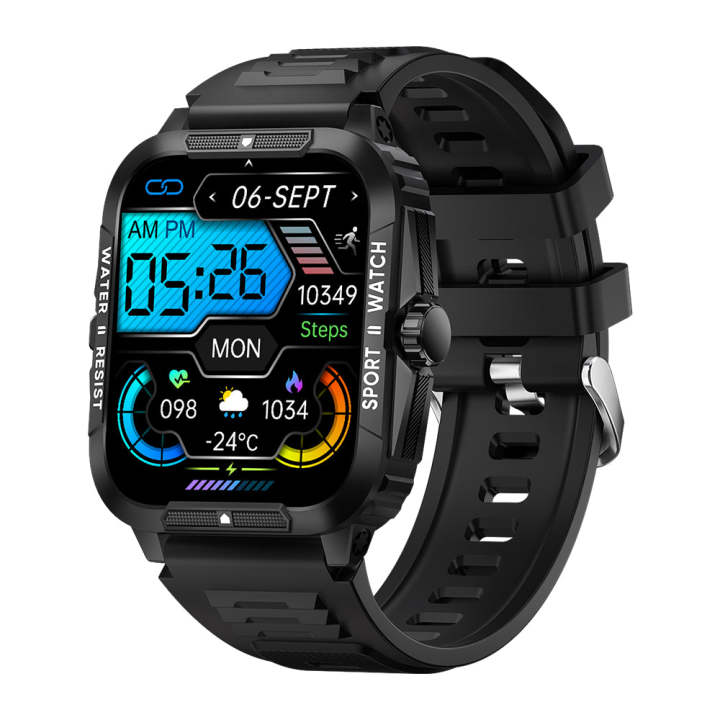 COLMI P76 Military Smartwatch Bluetooth Calling Outdoor Sports 3ATM Waterproof 1 COLMI P76 Military Smartwatch Bluetooth Calling Outdoor Sports 3ATM Waterproof