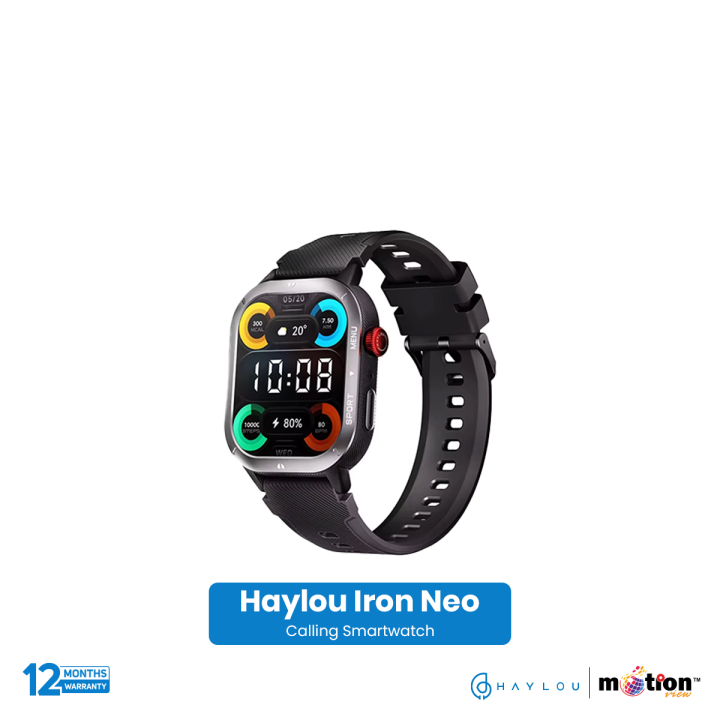 Haylou IRON Neo 1.95-inch TFT With 3ATM Waterproof Smart Watch 3 Haylou IRON Neo 1.95-inch TFT With 3ATM Waterproof Smart Watch - Image 3